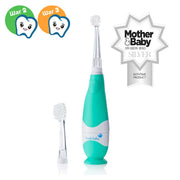 award-winning babysonic toothbrush in teal