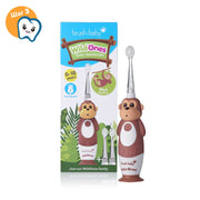 WildOnes Rechargeable brown and white Mya Monkey toothbrush
