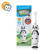 Black and White WildOnes Panda rechargeable toothbrush for children