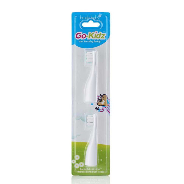 Brush-Baby Go-Kidz насадки к зубной щетке с 3 лет