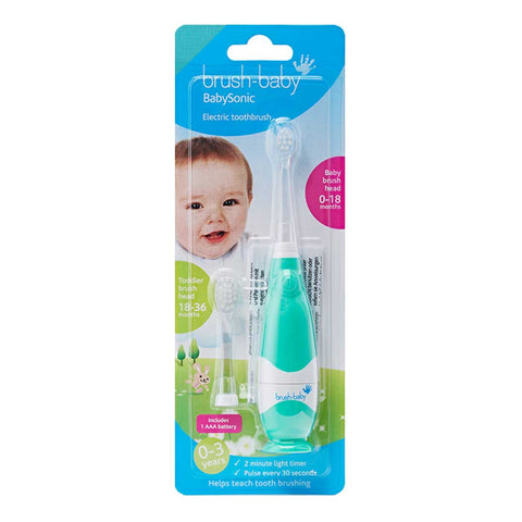 Звуковая электрическая зубная щетка Brush-Baby BabySonic, 0-3 года
